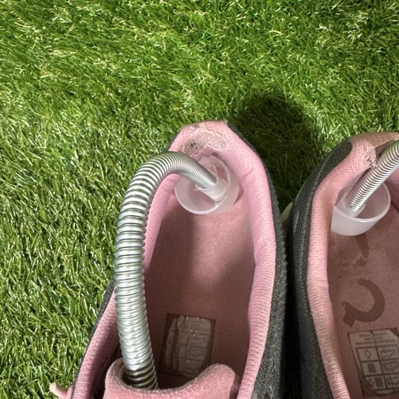 On Running Cloud Shoes Womens Size 9.5 Pink Gray Athletic CloudTec Running - Picture 7 of 12